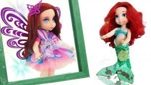 'ARIEL Baby Doll Turns Into A FAIRY Winx Club Bloom 