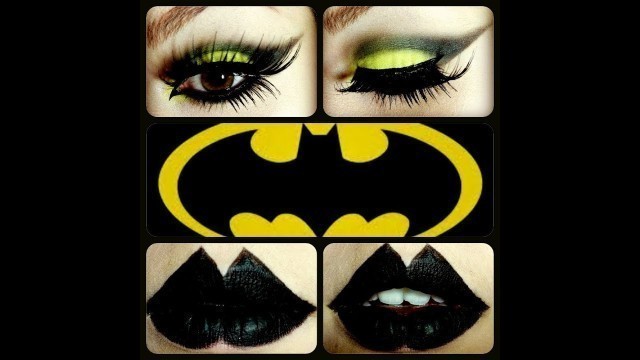 'Halloween: Bat Woman inspired makeup tutorial'