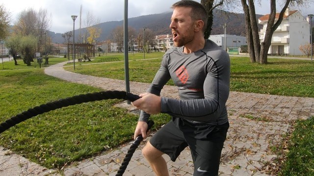 'BATTLE ROPES & CALISTHENICS CIRCUITS (A FUN WAY TO BUILD MUSCLE & BURN FAT!)'