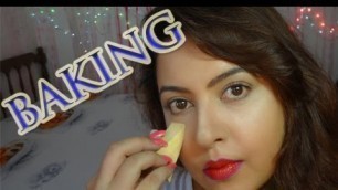 'How to Bake/Cook Your Face | Baking Makeup Technique Tutorial | IndianBeautyReviewer'