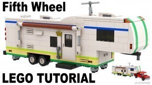 How To Build A LEGO Fifth Wheel Travel Trailer 2019 DIY Tutorial