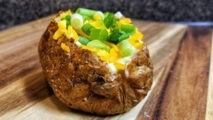 'Air Fryer Baked Potato -  Air Fryer Recipe - Nuwave Brio Air Fryer'