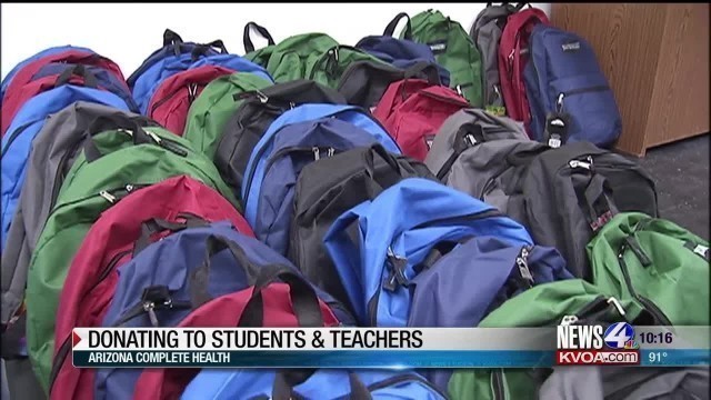 'AZ Complete Health delivers supplies to Southside Community School'