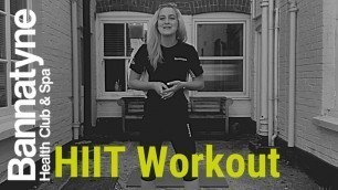 'HIIT Workout with Gracie'