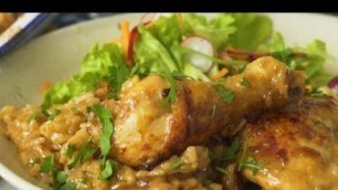 'Chutney Mayo Chicken & Rice Bake'