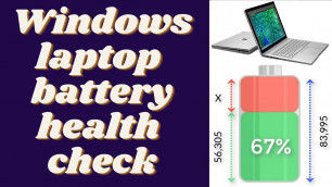 'How to Check Laptop Battery Health & More'