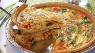 'Bacon Egg and Cheese Quiche'