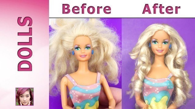 'Barbie Hair Repair Tutorial'