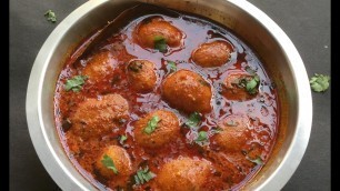 'Kashmiri Dum Aloo Recipe | Baby Potato Curry | Indian Vegetarian Recipe - In Bengali Recipe'