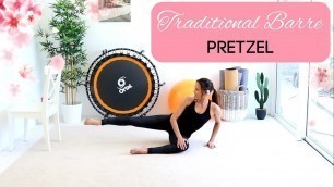 'Ballet Barre Lower Body Workout Video - BARLATES BODY BLITZ Traditional Barre Pretzel'