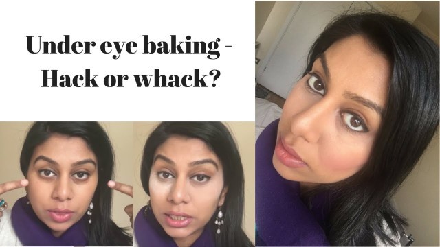 'Baking under eyes for no creases – WTF? Baked makeup technique for Asian/dark skin'