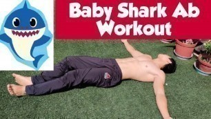 'I tried the Baby Shark Ab Workout Challenge | Brandon Lee Fitness'