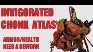 '[WARFRAME] Helminth Invigorated Atlas + Armor-Gating Idea l The New War'