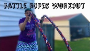 'tire and battle rope workout for beginners'