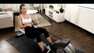 'Sunny Health & Fitness Magnetic Rowing Machine Rower with LCD Monitor'