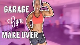 'Garage Gym Makeover | Lesbian Couple | VLOG'