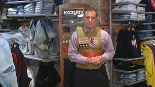 'Scary-cool? Fake bulletproof vests worn as fashion statement'