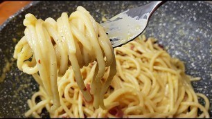 'It\'s Not Carbonara | CARBONARA Recipe with Bacon | Easy Pasta Dinner Recipe'