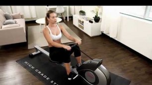 'Sunny-Health-&-Fitness-Magnetic-Rowing-Machine-with-LCD-Monitor-by-SF-RW5515 - Amazon'