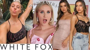 'A VERY GLAM WHITEFOX CLOTHING HAUL *SO EXTRA*'