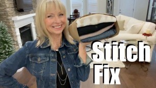 'Stitch Fix Unboxing & Try On / Fashion in my 60s / Casual Clothes'