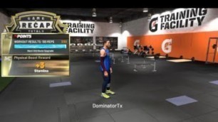 'NBA 2K20 PS4 Gatorade Training Facility Battle Ropes 3 Stars! But only +3 Boost not +4, WHY 2K?'