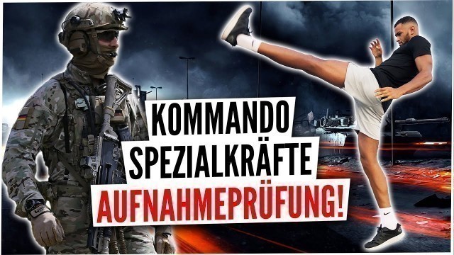 'KSK Fitness Test - Kommando Spezialkräfte Aufnahmeprüfung! - Fitness Challenge'