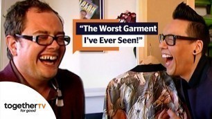 'Gok Wan Hilariously Examines Alan Carr\'s Questionable Wardrobe | Gok\'s Fashion Fix'