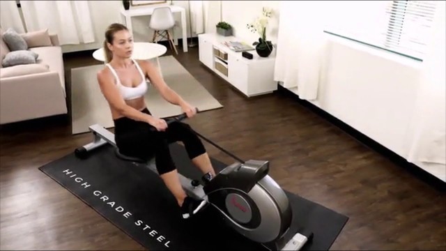 'Sunny Health & Fitness SF RW5515 Magnetic Rowing Machine Review'