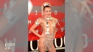 'Miley Cyrus Revealing Fashion At 2015 MTV VMA\'s'