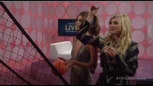 'QuickClipsHQ - Elsa Hosk & Taylor Hill Interview + Basketball Battle'