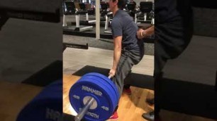 'Lesbian lifts 3 plates with perfect form'