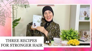 '3 Beginner\'s Recipes for Hair Strengthening and Cleansing using Sukesh Ayurveda'