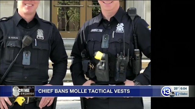 'Toledo Police Chief Bans Tac Vests for Reasons'