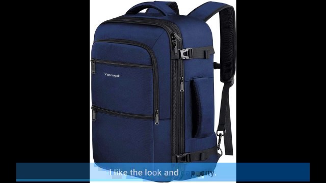 Carry on Travel Luggage Backpack,40L Flight Approved Expandable Weekend Bag