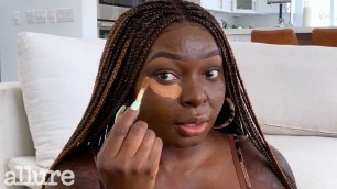 'Shalom Blac\'s 10 Minute Beauty Routine For Dark Skin | Allure'