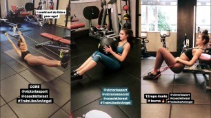 'Taylor Hill workout | Instagram Story | November 3, 2018 #TaylorHill'