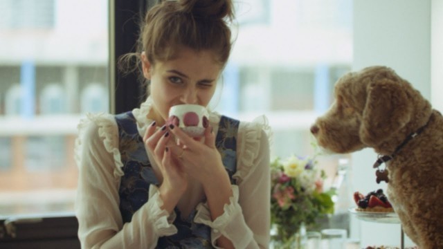 'AW16 | A day in the life of Topshop campaign girl Taylor Hill and her dog Tate'