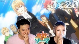 'The Queen!! Shokugeki No Soma Third Plate Episode 20 REACTION!!'