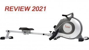 'Sunny Health & Fitness SF-RW5515 Magnetic Rowing Machine Review 2021'