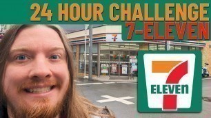 'Japan Food Challenge | 24 Hours Eating At 7 ELEVEN #travel #food #japan  #konbinichallenge'