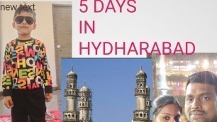 'TRIP TO HYDHARABAD #travel #food #shopping'