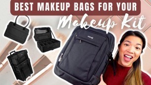 'BEST BAGS FOR YOUR MAKEUP KIT!! Comparison of ALL of my bags'