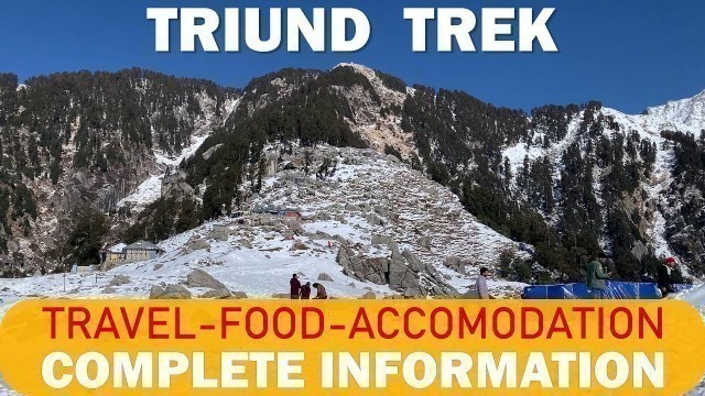 'McLeodganj & Triund Trek Vlog | Complete information on Travel, Food and Accommodation'