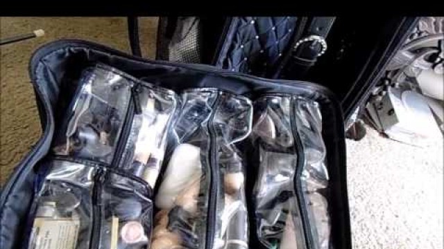 'BEST Pro Makeup Kit Must haves , ZUCA + MAC Travel Bag + Brush Storage'