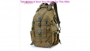 40L Hiking Military Backpack Campling Mountaineering Bag Travel Bags Women Men Army Climbing Backp