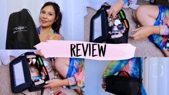 'Makeup Bag Filled With Lots Of Makeup And Bag Review!'