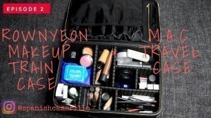 'Rownyeon Makeup Train Case & M.A.C Travel Case'