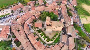 'Flying over Castle #drone #italy #photography #travel #food #viral #life #youtubechannel  #relax'