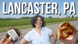 'Lancaster, PA (TRAVEL FOOD TOUR)'